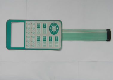 Clavier numérique de contact à membrane d'actions du bouton poussoir LED de relief pour la machine à laver