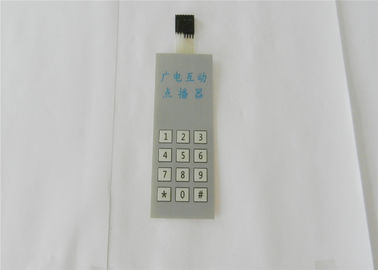 Clavier numérique flexible de contact à membrane de l'écran tactile LED pour à télécommande