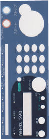 Le recouvrement graphique de clavier numérique fait sur commande de membrane lambrisse 0.05mm -1mm, multicolore imprimé