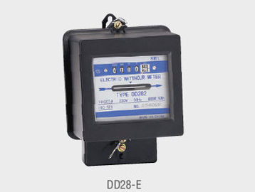 Mètre électronique de watt-heure monophasé DD28 avec type actif/réactif à C.A.