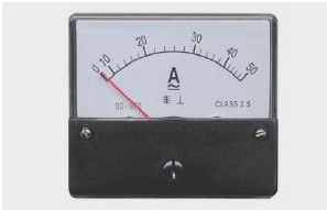 Ampèremètre mobile multifonctionnel à C.A. d'instrument de lron/mètre de panneau carré en plastique