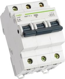 sécurité 3000A mini disjoncteur PA66 de 2 phases pour le ménage électrique