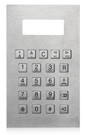 Clavier numérique indestructible d'Access de la porte RS232 avec des clés rétro-éclairées, clavier numérique PS2