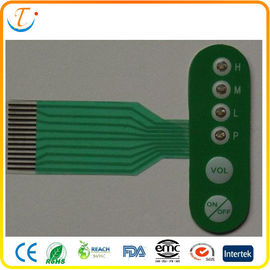 3M Metal le clavier numérique de contact à membrane de carte PCB de dôme tactile/appartement pour des systèmes de sécurité