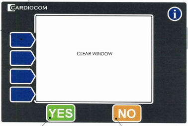 Panneaux graphiques de recouvrement de membrane faite sur commande pour la fenêtre claire et graver plat