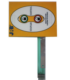 Panneau de contact à membrane d'ANIMAL FAMILIER, commutateur tactile de dôme pour industriel