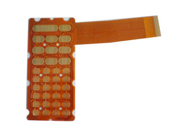 Faites le tour du contact à membrane de recouvrement du panneau de contact à membrane/LED