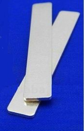 Plat argenté de feuille de contact électrique d'AgCdO, matériaux de contact électrique de haute précision