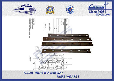 L'éclisse standard en métal du rail UIC54 pour l'attache ferroviaire/a secoué l'éclisse