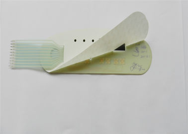 Claviers numériques tactiles de contact à membrane de panneau de commande de clés d'OEM, recouvrement de clavier numérique de LED