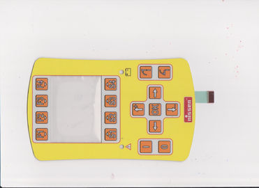 L'EL illuminé a mené le clavier numérique de contact à membrane de contre-jour, contact à membrane de bouton poussoir