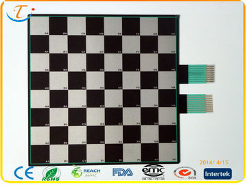 Commutateur flexible de dôme en métal de membrane de carte PCB