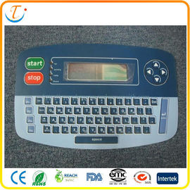 Couvrez d'un dôme le clavier numérique plat de panneau/membrane de contact à membrane de clés pour l'électronique