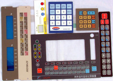 Clavier fait sur commande de contact à membrane de carte PCB de clé, prix bon marché mais bonne qualité