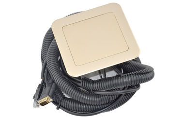 La boîte de table noire d'interconnexion, sautent la prise de courant de la prise RJ45