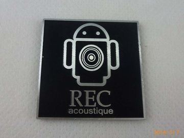plaque signalétique qui respecte l'environnement électronique en métal 3C avec l'autocollant de LOGO de tirage en couleurs
