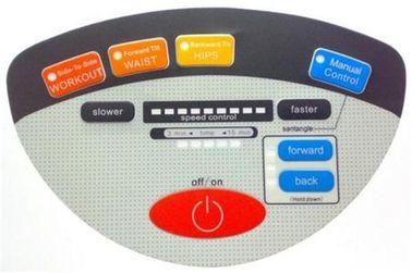 La couche mince a gravé le panneau graphique de contact à membrane de recouvrement avec résistant à la chaleur