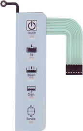 Clavier numérique de relief de contact à membrane de la vue LED de Sive recouvert pour le matériel médical